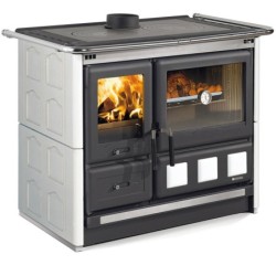 Rosa xxl 5.0 Maiolica Cuisinière à bois NORDICA EXTRAFLAME