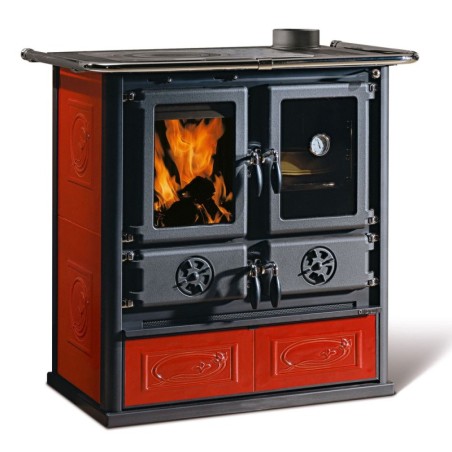 ROSETTA 5.0 CERAMICA LIBERTY Cuisinière à bois NORDICA EXTRAFLAME