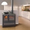 Cuisinière à bois Sovrana Easy evo 2.0 NORDICA EXTRAFLAME