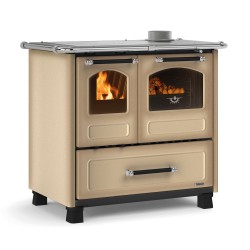 Cuisinière à bois Family 4,5 en acier et fonte NORDICA EXTRAFLAME