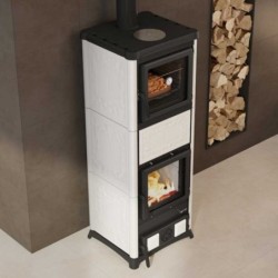 NORDICA EXTRA. NOVA FORNO poêle à bois avec four