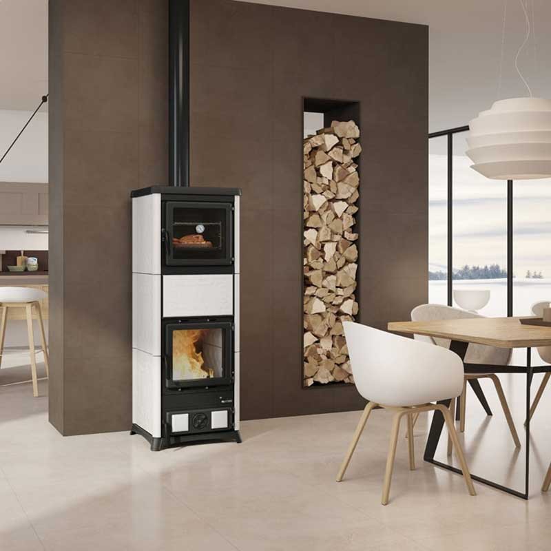 NORDICA EXTRA. NOVA FORNO poêle à bois avec four