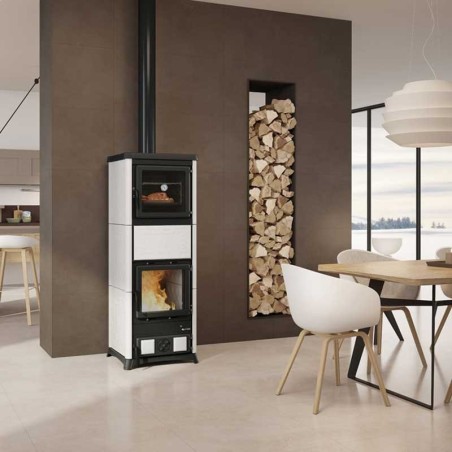 NOVA FORNO poêle à bois avec four La Nordica