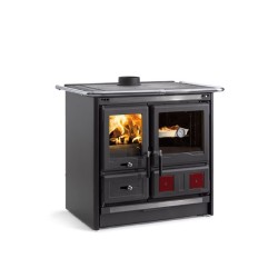 ROSA L 5.0 STEEL Cuisinière à bois NORDICA EXTRAFLAME