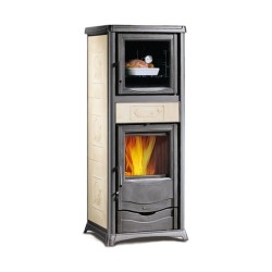 Termorossella plus forno dsa 4.0 poêle à bois avec four La Nordica