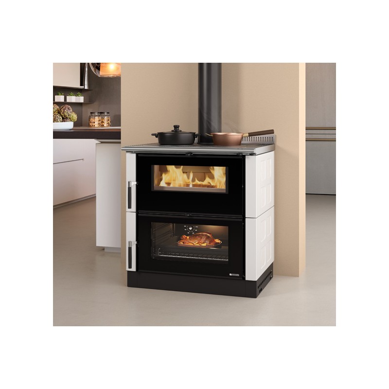 Cuisinière à bois Verona xxl Maiolica NORDICA EXTRAFLAME