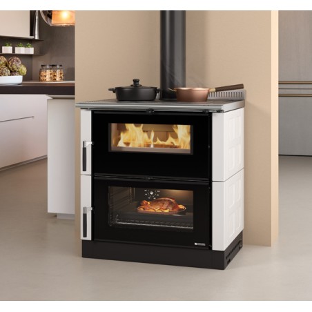 Cuisinière à bois Verona xxl Maiolica NORDICA EXTRAFLAME