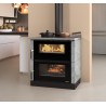 Cuisinière à bois Verona xxl Maiolica NORDICA EXTRAFLAME