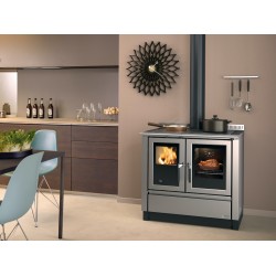 Venezia encastrable Cuisinière à bois NORDICA EXTRAFLAME