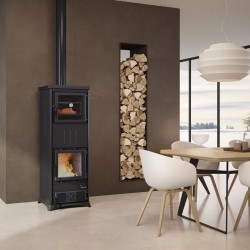 NOVA FORNO STEEL poêle à bois avec four La Nordica