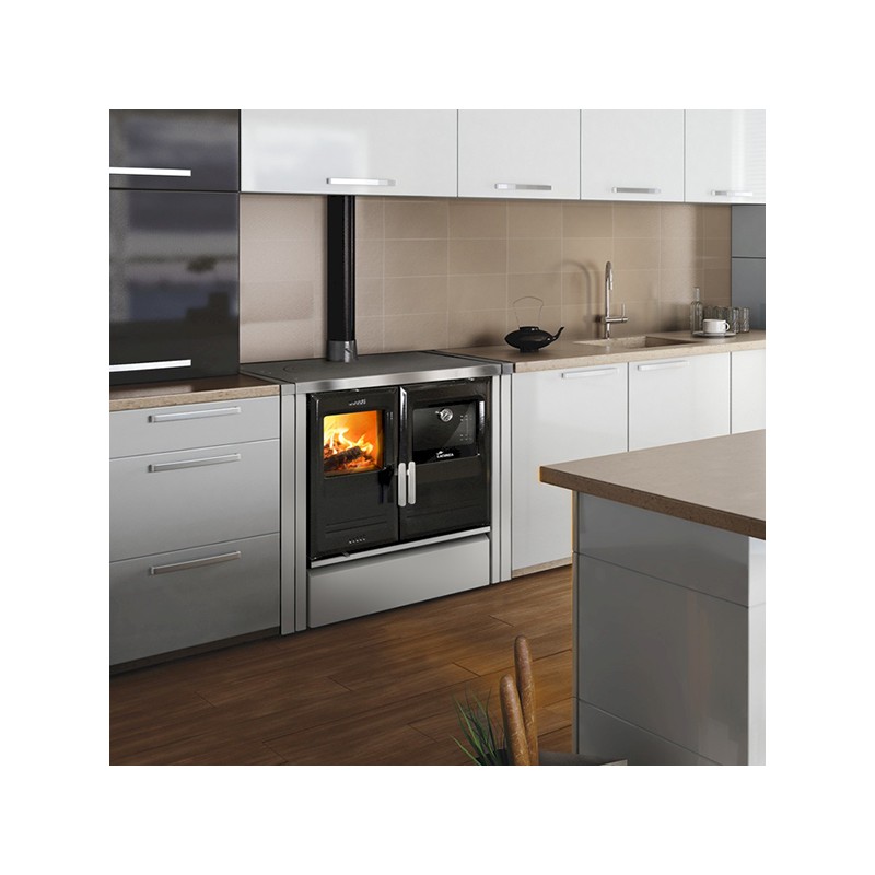 Etna 5T cuisinière à bois encastrable