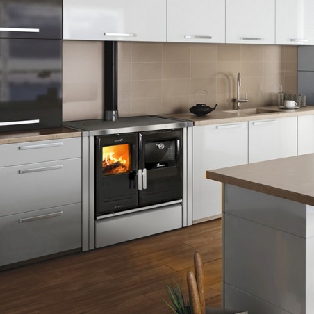 Etna 5T cuisinière à bois encastrable